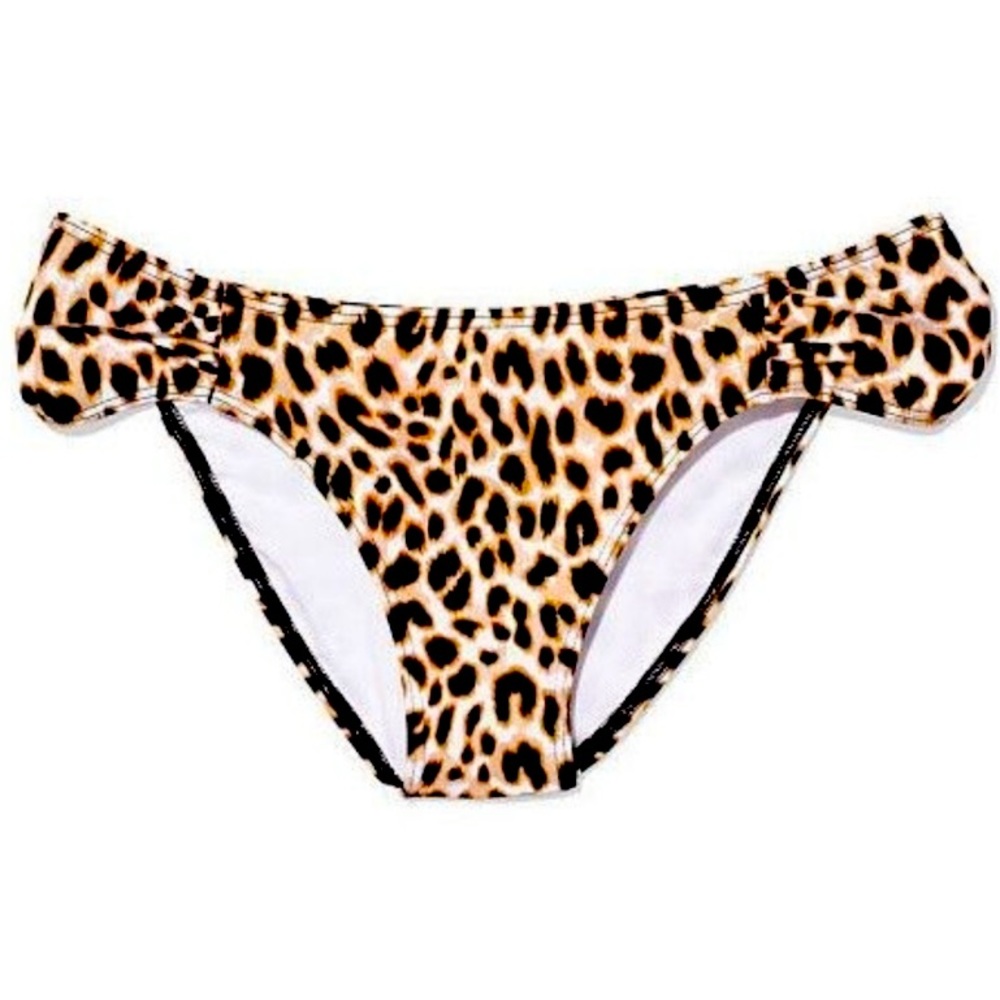 NWOT PINK Victoria’s Secret Cheetah Bikini Bottoms